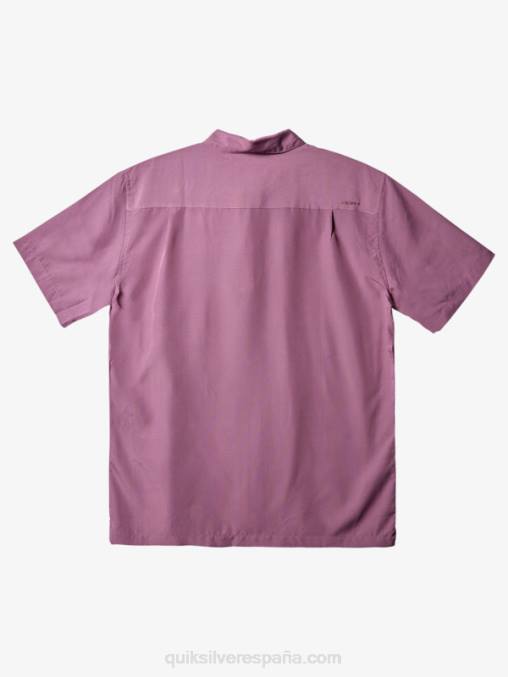 kingscliff malva suave playera de manga corta Waterman Kings Cliff D6T4D284 hombres Quiksilver