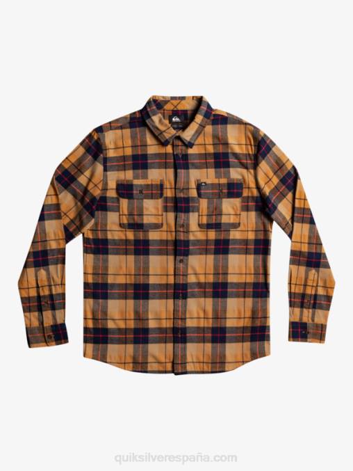 kinsale azúcar moreno camisa de manga larga elástica Kinsale D6T4D1506 hombres Quiksilver