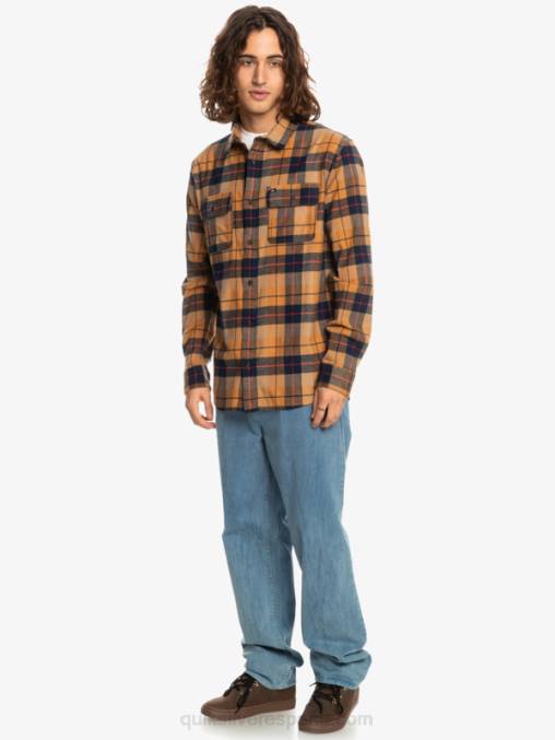kinsale azúcar moreno camisa de manga larga elástica Kinsale D6T4D1506 hombres Quiksilver