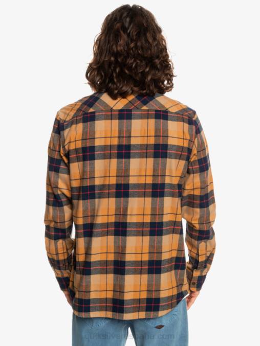 kinsale azúcar moreno camisa de manga larga elástica Kinsale D6T4D1506 hombres Quiksilver