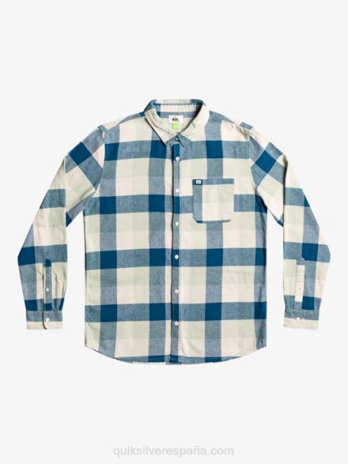 madre de la salvia del desierto camisa de franela de manga larga motherfly D6T4D1573 hombres Quiksilver