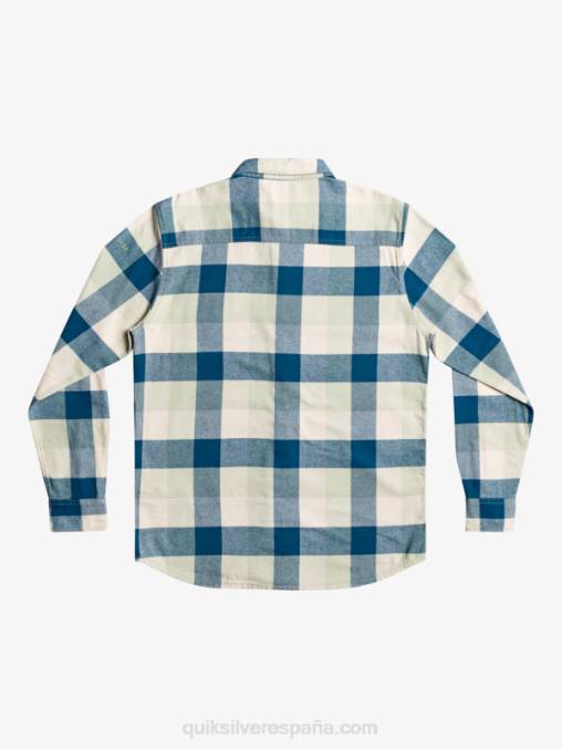 madre de la salvia del desierto camisa de franela de manga larga motherfly D6T4D1573 hombres Quiksilver