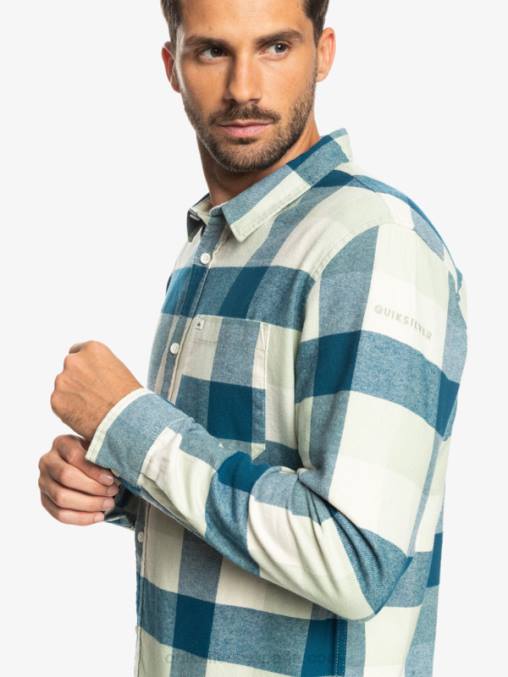 madre de la salvia del desierto camisa de franela de manga larga motherfly D6T4D1573 hombres Quiksilver