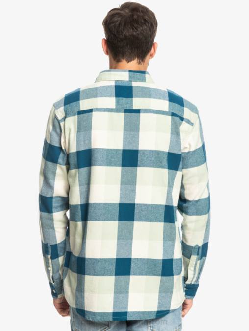 madre de la salvia del desierto camisa de franela de manga larga motherfly D6T4D1573 hombres Quiksilver