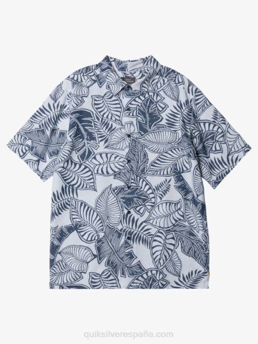 mayor azul playera manga corta siesta waterman D6T4D1364 hombres Quiksilver