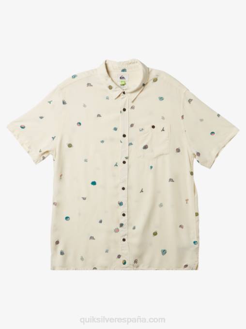 minimarca de abedul camisa de manga corta minimark D6T4D1226 hombres Quiksilver
