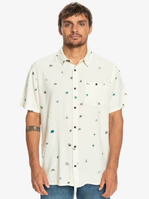 minimarca de abedul camisa de manga corta minimark D6T4D1226 hombres Quiksilver
