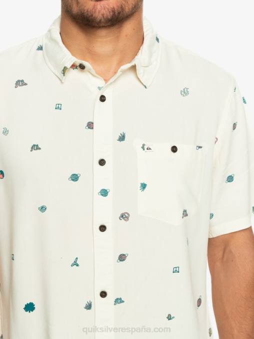 minimarca de abedul camisa de manga corta minimark D6T4D1226 hombres Quiksilver