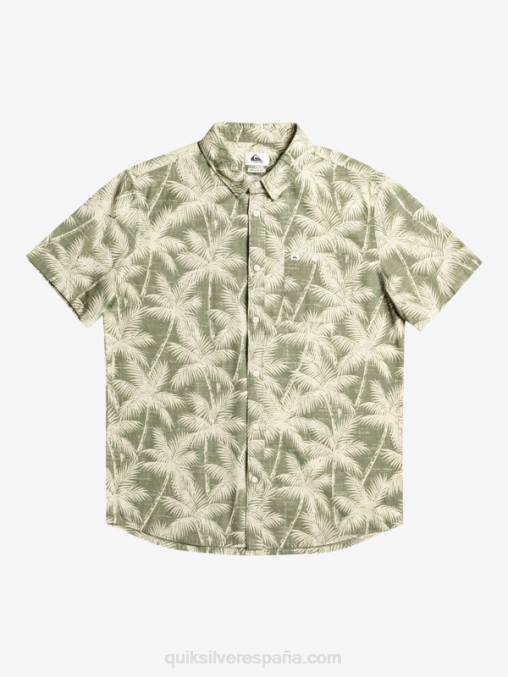 momento fugaz de cuatro hojas camisa de manga corta momento fugaz D6T4D996 hombres Quiksilver