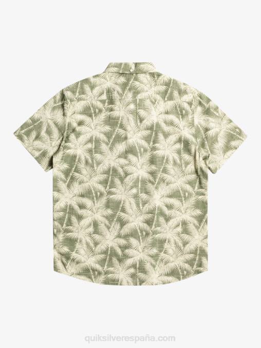 momento fugaz de cuatro hojas camisa de manga corta momento fugaz D6T4D996 hombres Quiksilver