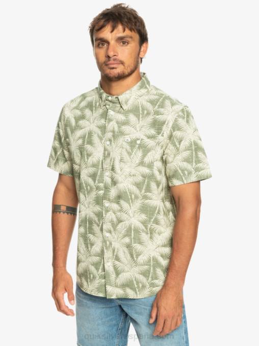 momento fugaz de cuatro hojas camisa de manga corta momento fugaz D6T4D996 hombres Quiksilver