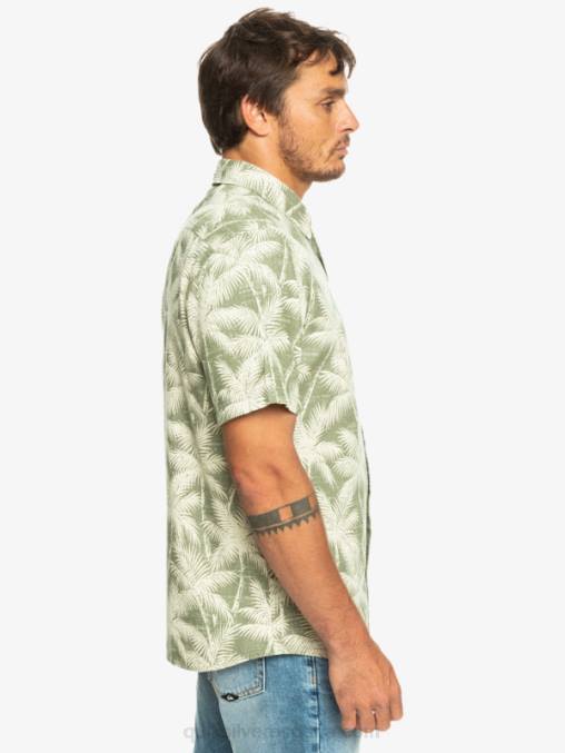 momento fugaz de cuatro hojas camisa de manga corta momento fugaz D6T4D996 hombres Quiksilver