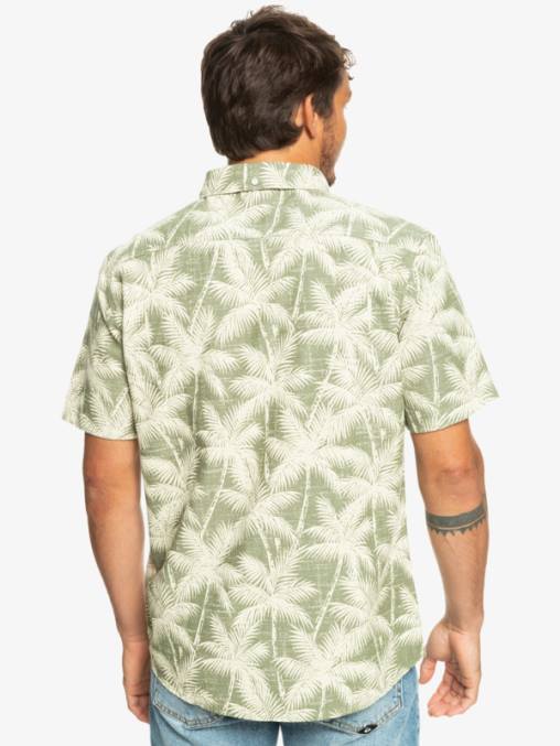 momento fugaz de cuatro hojas camisa de manga corta momento fugaz D6T4D996 hombres Quiksilver