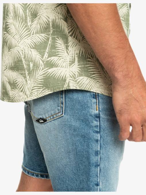 momento fugaz de cuatro hojas camisa de manga corta momento fugaz D6T4D996 hombres Quiksilver