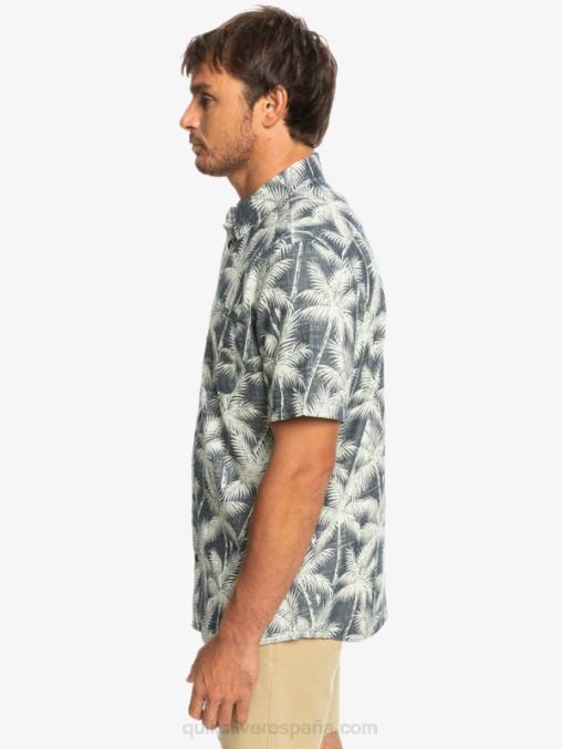 momento fugaz de la marina camisa de manga corta momento fugaz D6T4D995 hombres Quiksilver