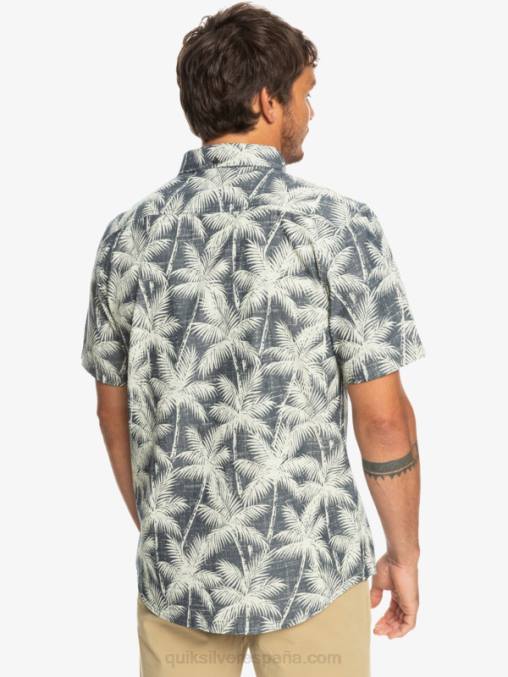 momento fugaz de la marina camisa de manga corta momento fugaz D6T4D995 hombres Quiksilver