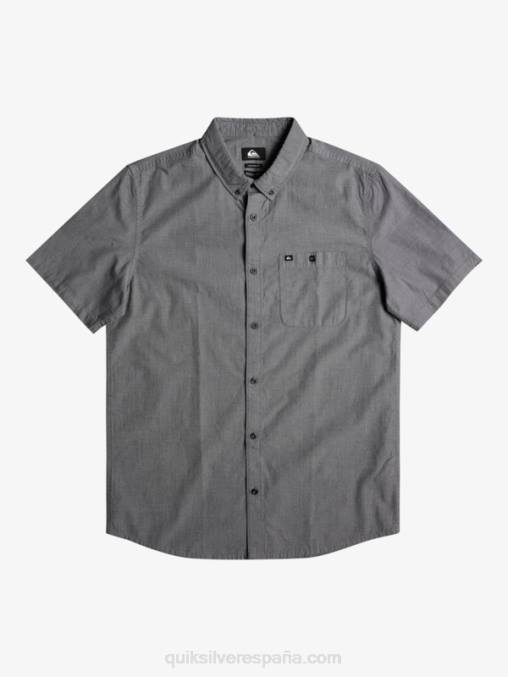 negro camiseta de manga corta D6T4D376 hombres Quiksilver