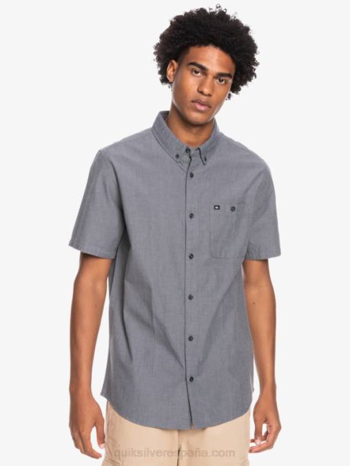 negro camiseta de manga corta D6T4D376 hombres Quiksilver