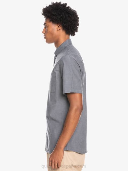 negro camiseta de manga corta D6T4D376 hombres Quiksilver