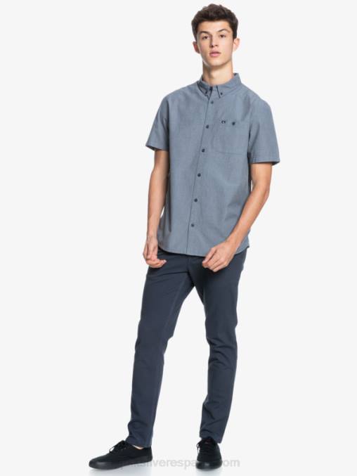 negro camiseta de manga corta D6T4D376 hombres Quiksilver