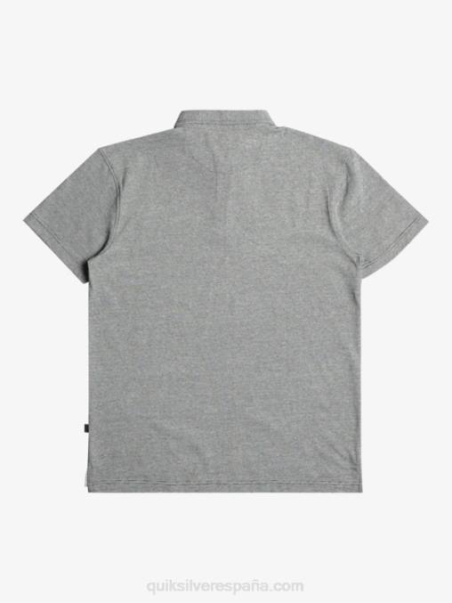 negro polo de manga corta crucero al atardecer D6T4D476 hombres Quiksilver