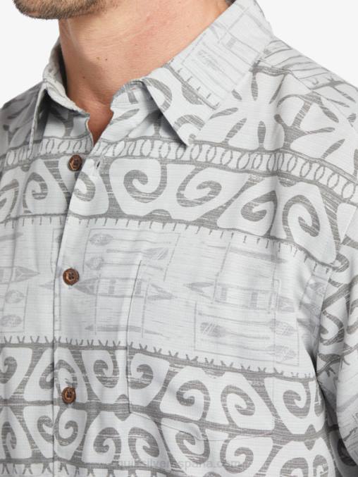 niebla del puerto en los árboles playera de manga corta Waterman at Trees D6T4D292 hombres Quiksilver