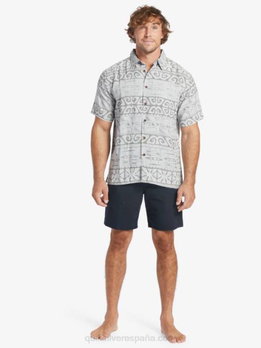 niebla del puerto en los árboles playera de manga corta Waterman at Trees D6T4D292 hombres Quiksilver