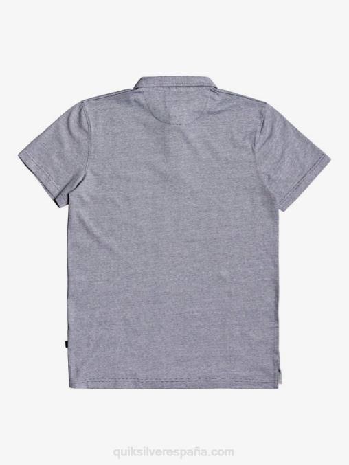 noche parisina polo de manga corta de crucero de sol todos los días D6T4D1551 hombres Quiksilver