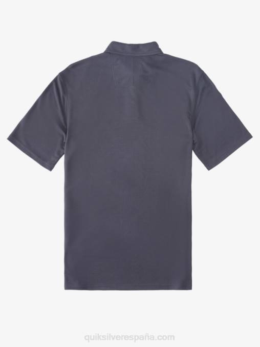 noches azules polo de manga corta waterman waterpolo D6T4D250 hombres Quiksilver