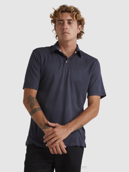 noches azules polo de manga corta waterman waterpolo D6T4D250 hombres Quiksilver