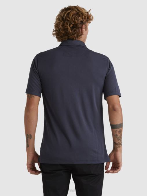 noches azules polo de manga corta waterman waterpolo D6T4D250 hombres Quiksilver