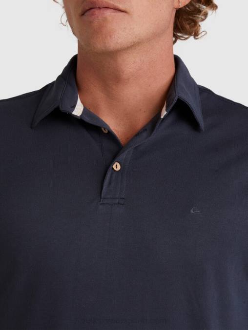 noches azules polo de manga corta waterman waterpolo D6T4D250 hombres Quiksilver