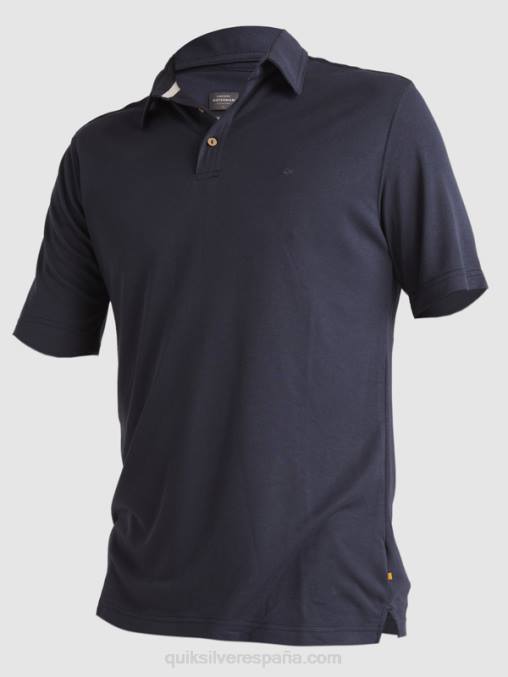 noches azules polo de manga corta waterman waterpolo D6T4D250 hombres Quiksilver