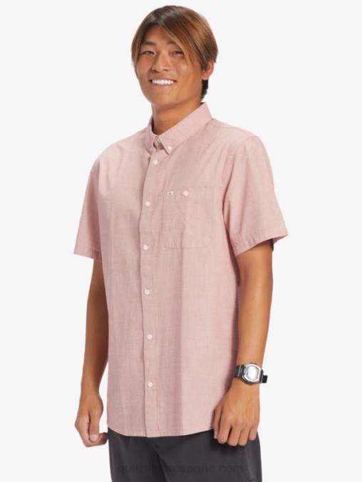 ocre rojo camiseta de manga corta D6T4D379 hombres Quiksilver
