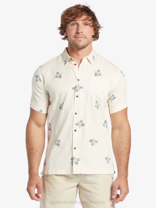 pedales pequeños blancos antiguos camiseta manga corta pedales pequeños waterman D6T4D425 hombres Quiksilver