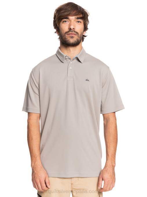 pedernal gris polo de manga corta waterman waterman D6T4D99 hombres Quiksilver
