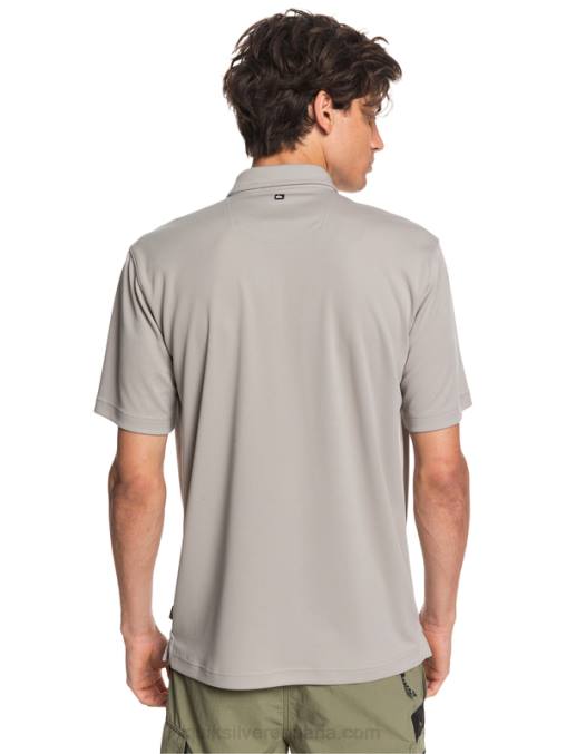 pedernal gris polo de manga corta waterman waterman D6T4D99 hombres Quiksilver