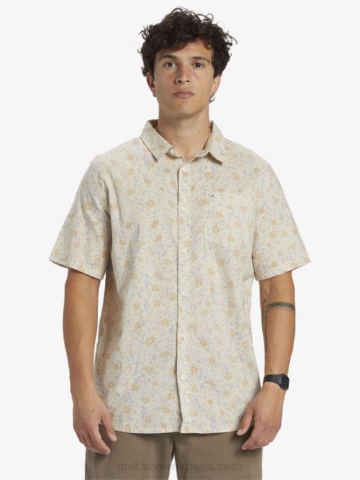 pelusa suave de abedul camisa de manga corta con pelusa suave D6T4D1232 hombres Quiksilver