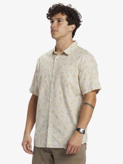 pelusa suave de abedul camisa de manga corta con pelusa suave D6T4D1232 hombres Quiksilver