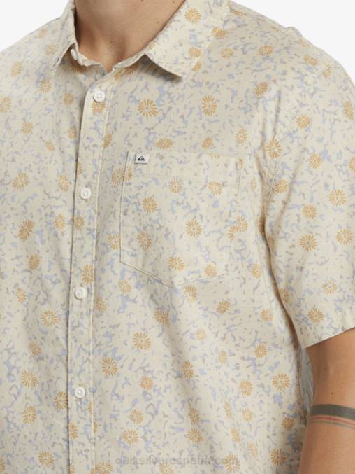 pelusa suave de abedul camisa de manga corta con pelusa suave D6T4D1232 hombres Quiksilver