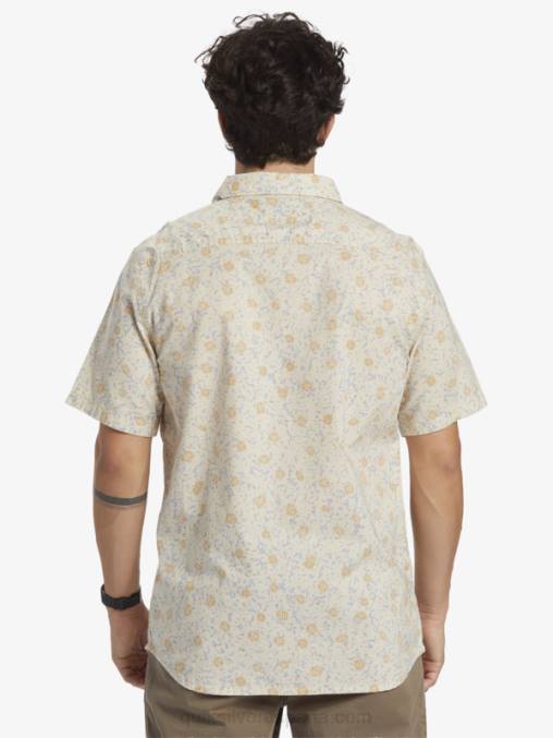 pelusa suave de abedul camisa de manga corta con pelusa suave D6T4D1232 hombres Quiksilver