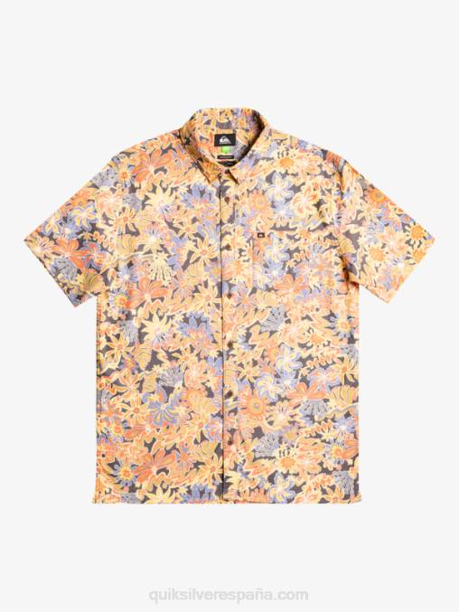pizarra oscura surfadelica playera manga corta surfadelica D6T4D967 hombres Quiksilver