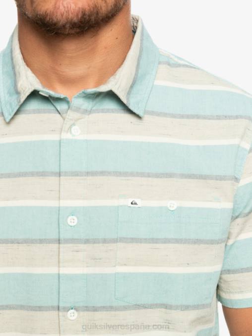 plaza taupe cali amanecer 231 camisa de manga corta cali amanecer D6T4D1207 hombres Quiksilver