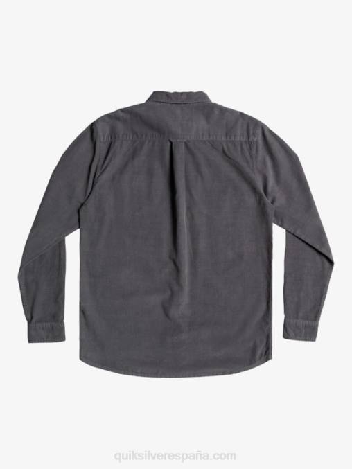 puerta de Hierro camisa de manga larga con rastro de humo D6T4D1223 hombres Quiksilver