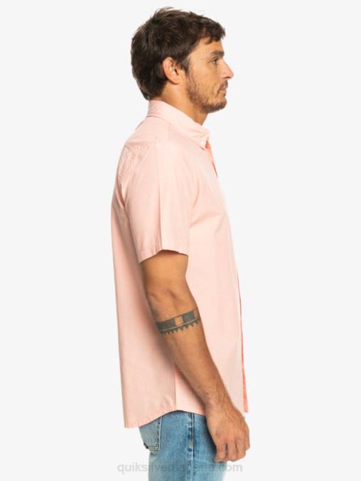salmón fresco camiseta de manga corta D6T4D380 hombres Quiksilver