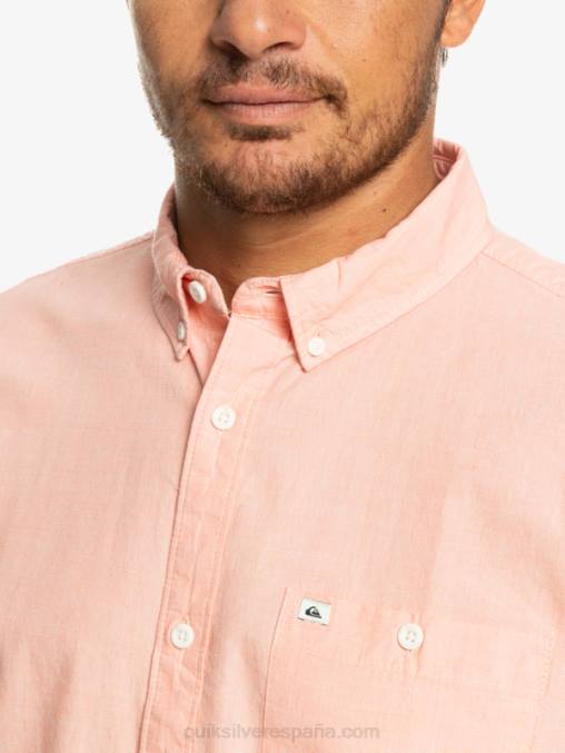 salmón fresco camiseta de manga corta D6T4D380 hombres Quiksilver