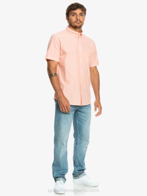 salmón fresco camiseta de manga corta D6T4D380 hombres Quiksilver