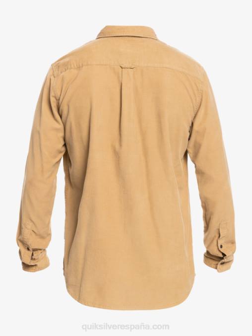 tanino camisa de manga larga con rastro de humo D6T4D1224 hombres Quiksilver