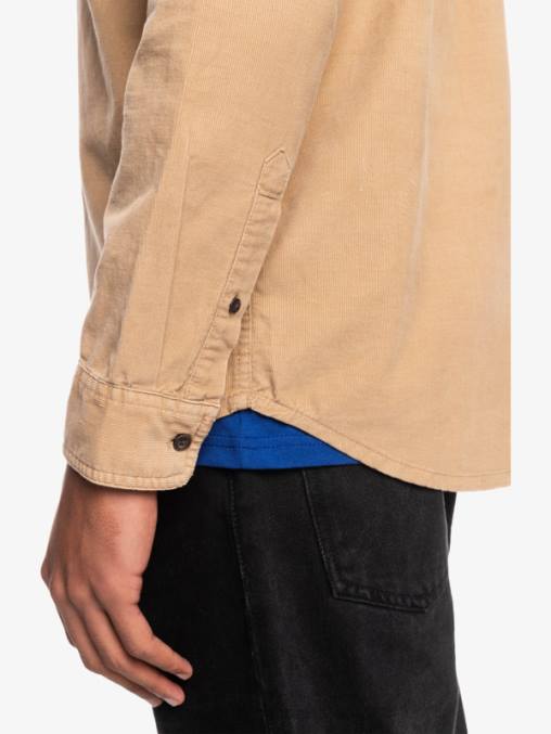 tanino camisa de manga larga con rastro de humo D6T4D1224 hombres Quiksilver
