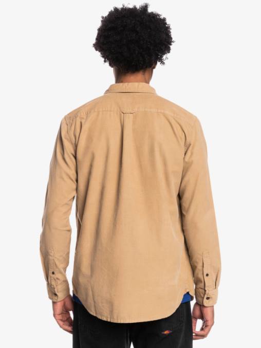 tanino camisa de manga larga con rastro de humo D6T4D1224 hombres Quiksilver